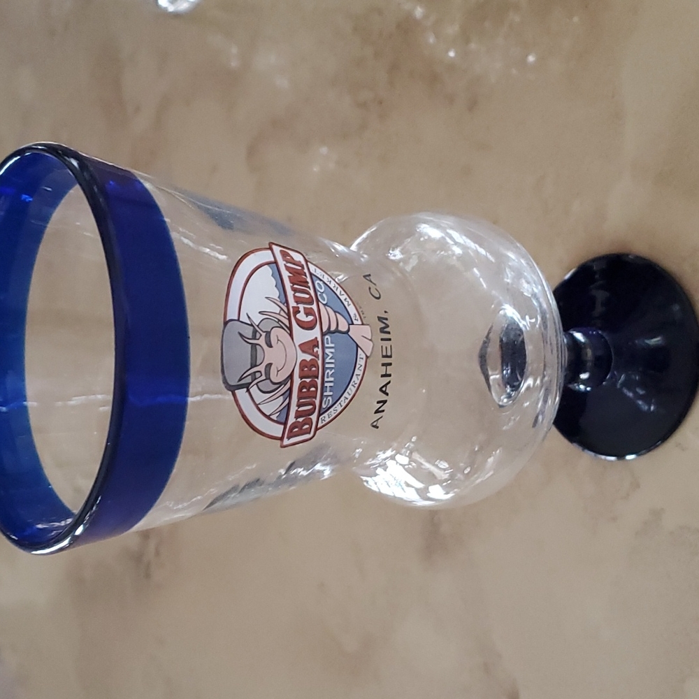 SALE! Bubba Gump Glass Tumbler